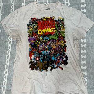 Marvel Comics Multicolor Superhero Tee